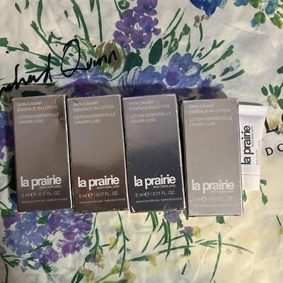 x4 La Prairie Skin Caviar Essence en loción (5 ml) cada uno Foto 1 de 2