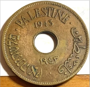 Ultra-Rare 1943 British Palestine 10 Mils – Only 1 Million Minted! - Picture 1 of 2