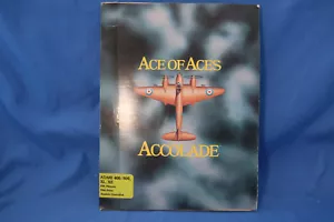 Juego Ace of Aces Accolade Atari - juegos de computadora vintage - Imagen 1 de 2