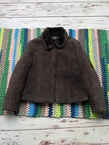 Vintage Suede Jacket Women’s Size L - Picture 1 of 9