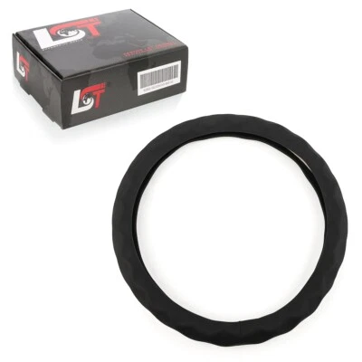 Funda protectora de volante diámetro 38x9 cm 15x3,5 pulgadas negra para SUZUKI Foto 1 de 4