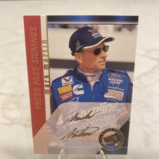 Mark Martin Press Pass Signings Gold 29/100 1999 SUPER RARE Autograph