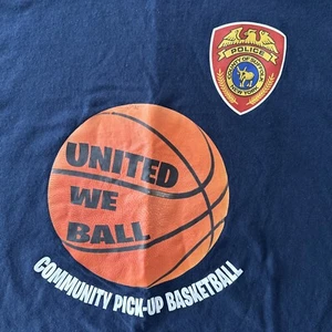 Maglietta da basket community Suffolk County NY Police Department taglia XL - Foto 1 di 1