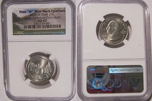 2019 W Frank Church River of No Return 25c NGC MS 67 West Point Quarter - Picture 1 of 2