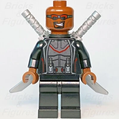LEGO Super Heroes Blade Minifigure Vampire Hunter Spider-Man Marvel 76178 sh0713 - Image 1 of 3