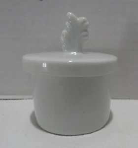 VTG PORCELAIN WHITE STAMP ROLL DISPENSER HANDPAINTED WHITE GLOSS FINISH - Picture 1 of 4