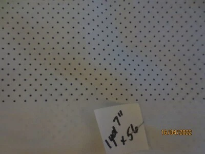 1 yd 7" x 56" wide Polka Dot on White Vintage Cotton Quilting fabric - Image 1 of 3
