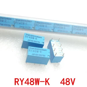 2PCS TAKAMISAWA RY48W-K 48VDC Signal Relay 8 Pins - Picture 1 of 1