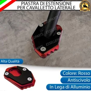 PIASTRA DI ESTENSIONE CAVALLETTO ROSSO SPECIFICA PER KAWASAKI Z900 2019 - Foto 1 di 8