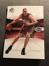 2004-05 SP Authentic #15 Zydrunas Ilgauskas Extra Limited Gold /25 Cavs Star 🔥