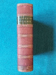 The Poetical Works of Sir Walter Scott, Albion edition, Warne 1892, re-bound - Picture 1 of 19