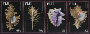 Fidschi 2002 - Mi-Nr. 1010-1013 ** - MNH - Meeresschnecken / Marine snails - Bild 1 von 1