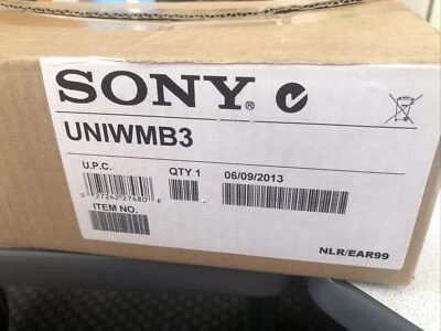 Sony Wall Mounting Goose-neck Bracket Hardware UNIWMB3 - White Foto 1 de 4