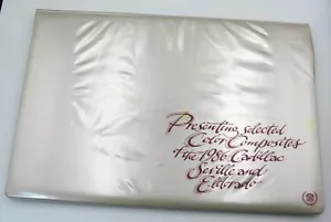 1986 Cadillac Eldorado & Seville 24 11"x17" Color Plates Dealer Merchandising - Picture 1 of 14
