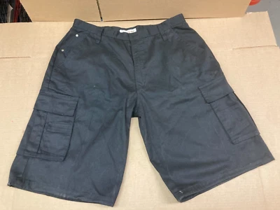 Pantalones cortos cargo Regal Wear para hombre talla 42 negros Foto 1 de 3