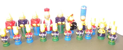 辛普森一家 3D 国际象棋替换件! 1992 年仅 20 件 — 第 1/4 张图片