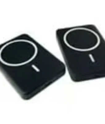 Banco de energía magnético MyCharge 5000 mAh (paquete de 2) para teléfonos Magsafe - negro MP50KK Foto 1 de 4