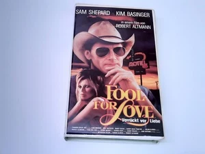 Fool For Love 1985 VHS German PAL Cannon Video Großbox Sam Shepard Kim Basinger - Bild 1 von 5