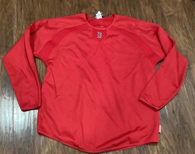 Футболка с длинным рукавом Majestic BOSTON RED SOX Therma Base (LG) разминка - Изображение 1 из 4