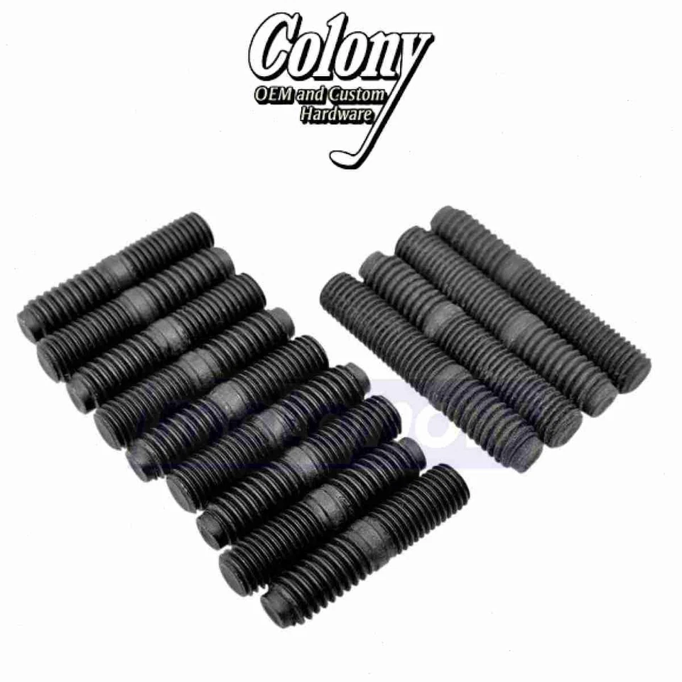 Colony Transmission Kicker Cover Stud Kit for 1941-1950 Harley Davidson F - fe Foto 1 de 4