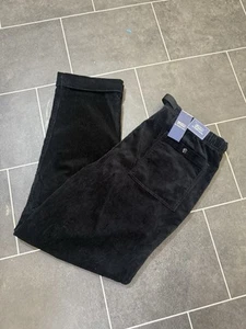 Polo Ralph Lauren Trailster V3 Trousers Corduroy Cord Belted Black W38 L31 BNWT - Picture 1 of 8