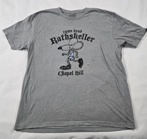 Rathskeller "The Rat" T-shirt Chapel Hill NC UNC Tarheels Short Sleeve Size XL - Picture 1 of 8