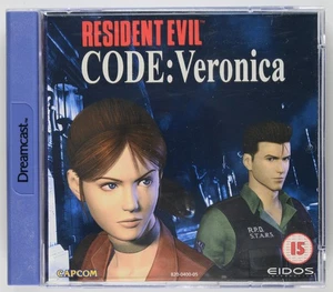 Resident Evil Code Veronica Dreamcast Survival Horror 2000 COMPLETE | PAL | - Picture 1 of 7