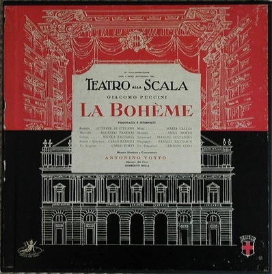 Teatro Alla Scala - Giacomo Puccini: La Boheme (2xLP Box Set) VINYL LP ANGEL REC - Image 1 of 2
