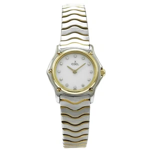 Ebel Watch Ladies Sportwave MOP Diamond Dial - Inventory 6825 24mm, Ref: 1057901 - Picture 1 of 7
