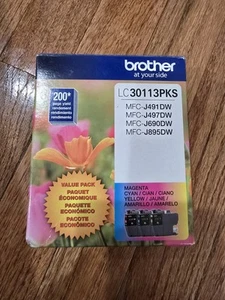 Brother LC30113PKS Tri Color Tintenpatronen C/M/Y EXP: 04/25 - NEU - Bild 1 von 3