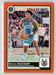 MarJon Beauchamp 2023-24 NBA Hoops Premium Stock Orange Prizm /299 #146 (40) - Bild 1 von 2