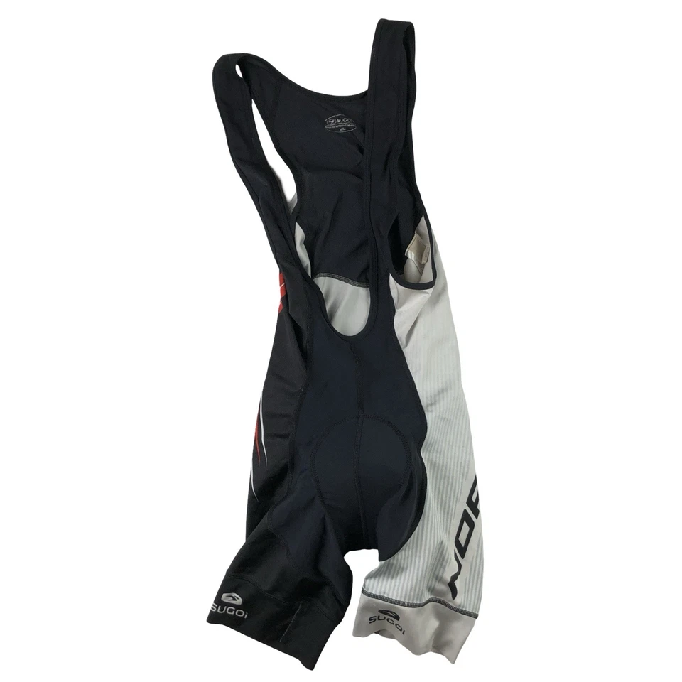 Sugoi X Norco Mens Medium Black Padded Cycling Bike Bib Shorts - Image 1 of 4