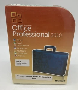 Microsoft Office Professional 2010 Office software New And Sealed - Picture 1 of 6