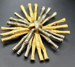 Mimi Di N Atomic Brutalist Brooch - Picture 1 of 4