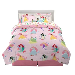 Disney Princess Full Size Comforter & Sheets with Sham, 7 Piece Set - Picture 1 of 5