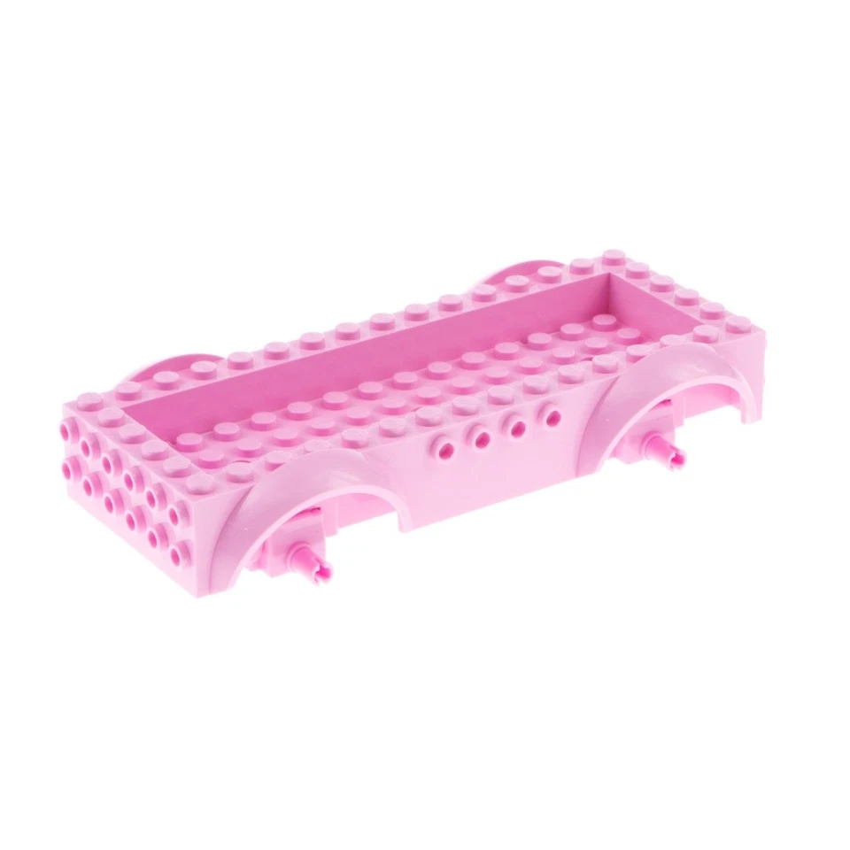 1x LEGO Vehicle Chassis 8x16x2 Light Pink Car Chassis 18924c00 18923c00 - image 1 of 2
