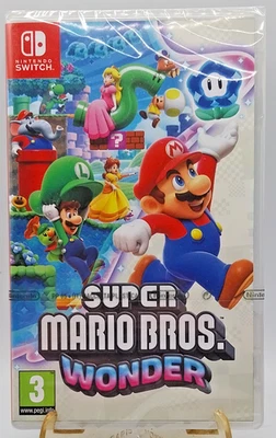 NINTENDO SWITCH jeu SUPER MARIO BROS. WONDER, neuf sous blister en VF