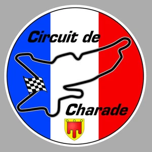 Circuit de CHARADE Sticker vinyle laminé - Imagen 1 de 1