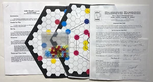 Color Guard 1994 Game Prototype Unreleased Playtest Copy RARE Checkers - Picture 1 of 1
