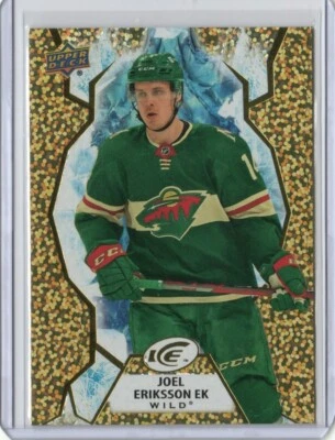 2021-22 Upper Deck Ice Joel Eriksson Ek Gold #59 - Minnesota Wild - Image 1 of 2