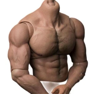 1/6 Male Body Super Devil Back Muscle Man Action Figure Soldier Sexy Chest - Picture 1 of 3