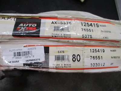 AX5375 Auto Extra Disc Brake Rotor Pt Cruiser Sebring PACK OF 2 - Image 1 of 2