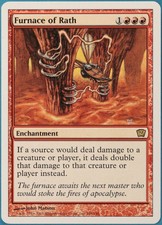 Furnace of Rath 9th Edition NM Red Rare MAGIC MTG CARD (ID# 229953) ABUGames