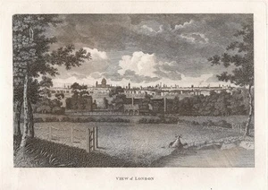 Antique map, View of London - Picture 1 of 1