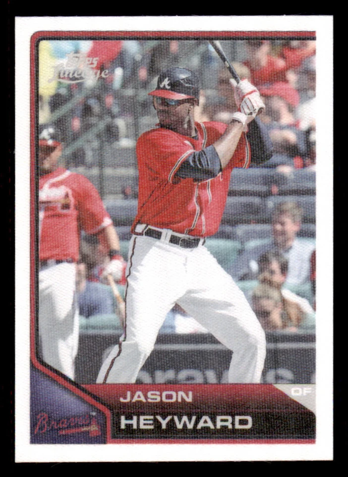 2011 Topps Lineage Cloth Stickers #TCS38 Jason Heyward - Image 1 of 2