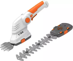 Cordless Grass Shear and Shrub Trimmer 2-In-1, 7.2V Electric Lawn Edger & Hedge - Picture 1 of 12