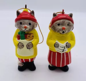 Midwest Importers of Cannon Falls Hollow Calvin & Cassie Cat Lynn's Kin 1983 - Foto 1 di 9