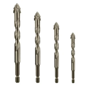 4PCS Stainless Steel Drill Serrated Eccentric Four-edged New Upgraded Version - Picture 1 of 4