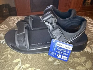 Joya Capri lll Men’s Black Sandals NIB Retail $279 - Picture 1 of 6