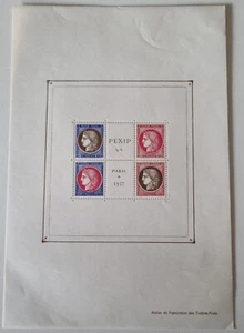 Timbres FRANCE BF N° 3 EXPO INTERNATIONALE (PEXIP) PARIS 1937 VOIR ETAT - Imagen 1 de 2